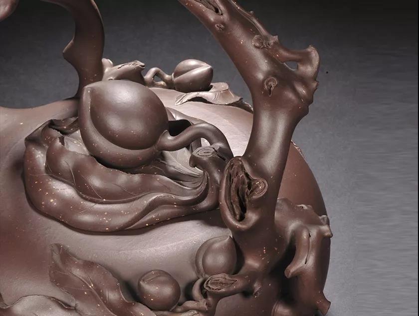 10種最美花器提梁壺，精美別致雕花紫砂壺!