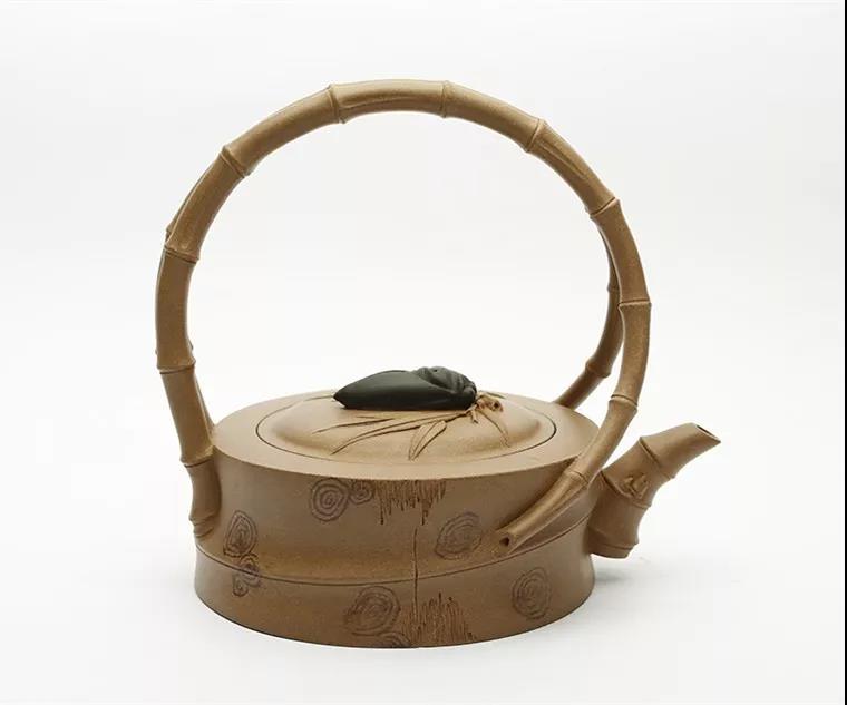 10種最美花器提梁壺，精美別致雕花紫砂壺!