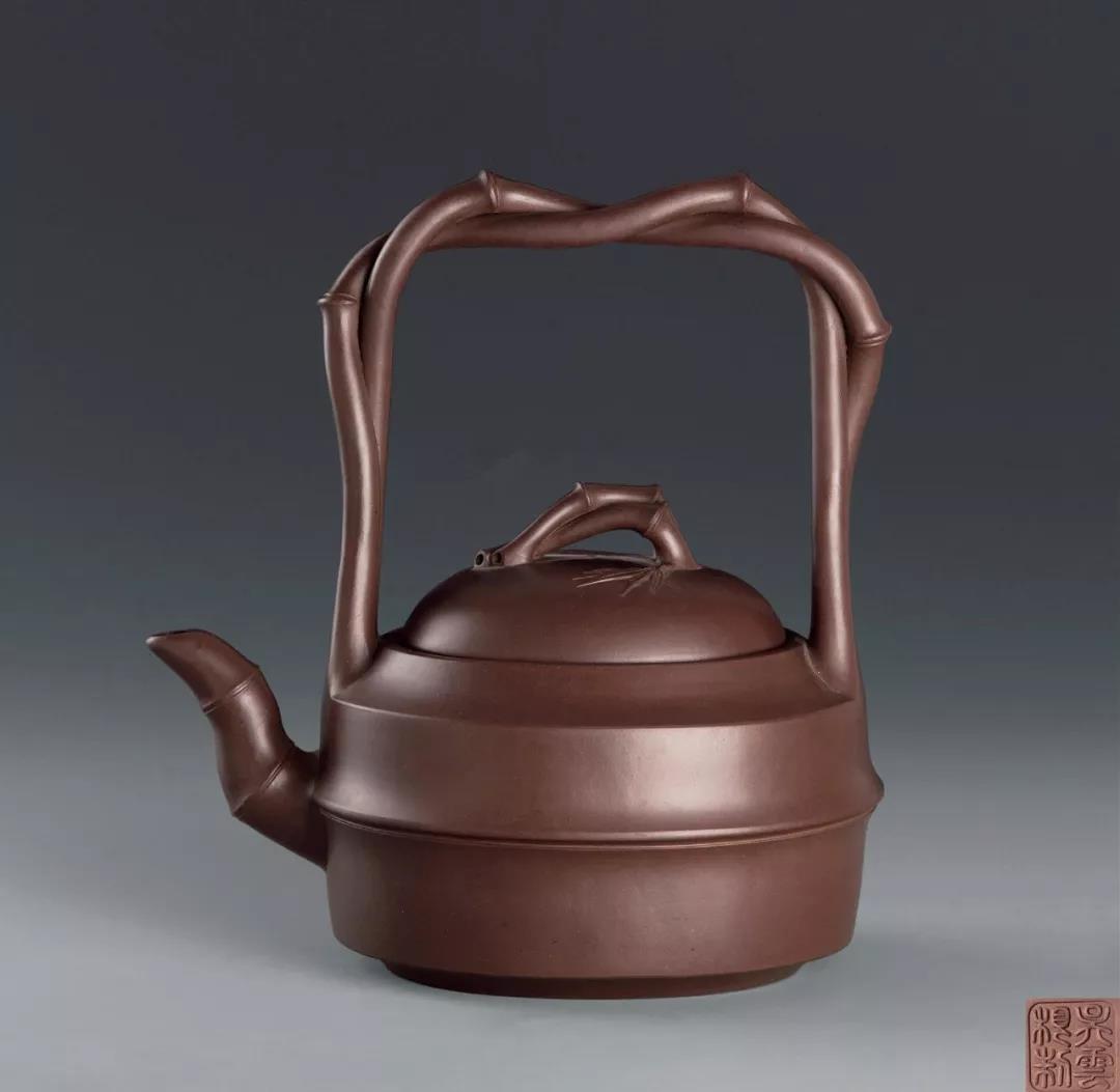 10種最美花器提梁壺，精美別致雕花紫砂壺!