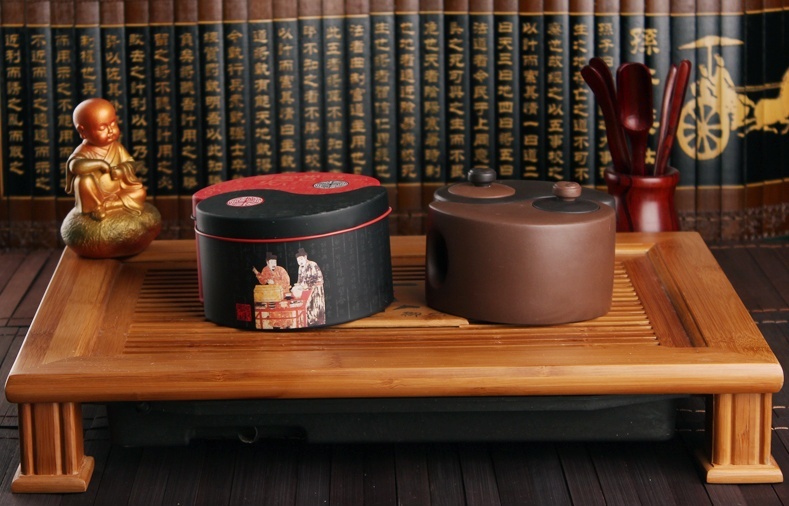 太極陰陽紫砂壺，創(chuàng)意格紫砂壺